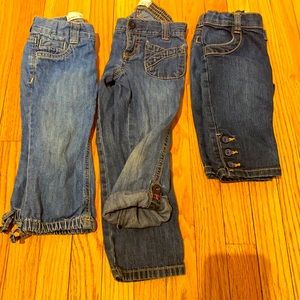 Girls 4T old navy jean capris